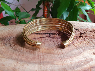 Textured Brass Cuff Bracelet / Boho / Ethnic / Rustic / Bohemian / Hippie / Gypsy / Jewellery / Adjustable