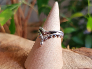Boho Silver Ring / Boho / Bohemian / Psy / Rustic / Tribal / Gypsy / Festival / Healing / Festival