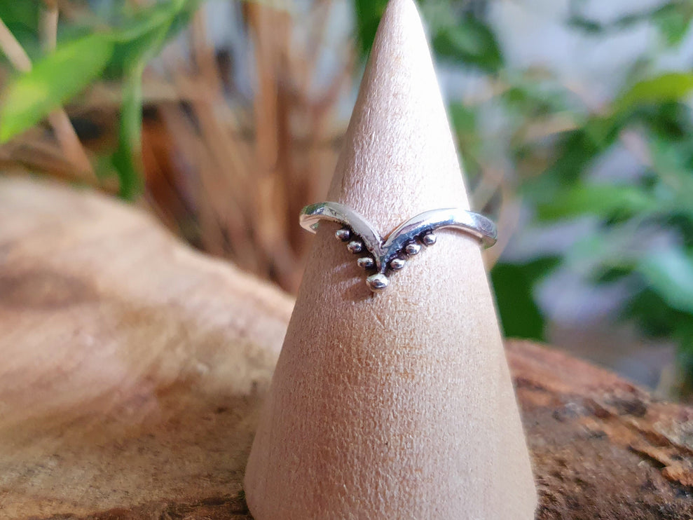 Boho Silver Ring / Boho / Bohemian / Psy / Rustic / Tribal / Gypsy / Festival / Healing / Festival