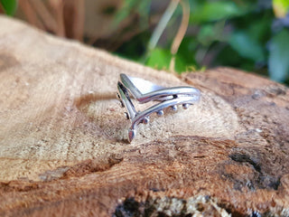 Boho Silver Ring / Boho / Bohemian / Psy / Rustic / Tribal / Gypsy / Festival / Healing / Festival