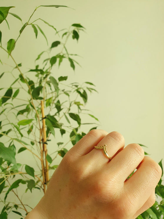 Boho Brass Ring / Boho / Bohemian / Psy / Rustic / Tribal / Gypsy / Festival / Healing / Festival