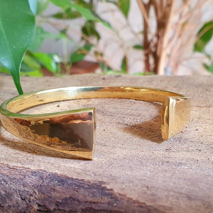 Simple Brass Bracelet / Bangle / Boho / Ethnic / Rustic / Bohemian / Hippie / Gypsy / Jewellery /