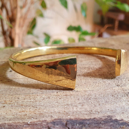 Simple Brass Bracelet / Bangle / Boho / Ethnic / Rustic / Bohemian / Hippie / Gypsy / Jewellery /