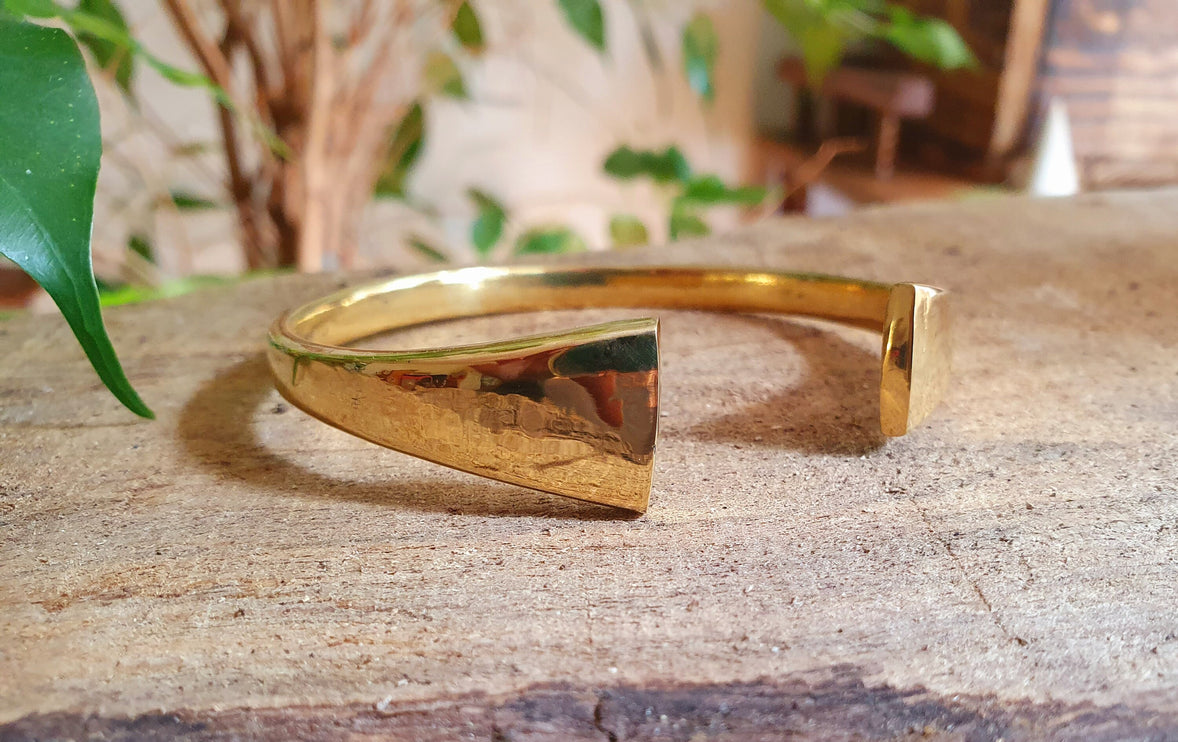 Simple Brass Bracelet / Bangle / Boho / Ethnic / Rustic / Bohemian / Hippie / Gypsy / Jewellery /