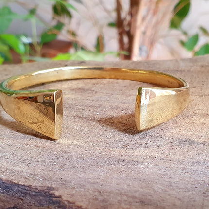 Simple Brass Bracelet / Bangle / Boho / Ethnic / Rustic / Bohemian / Hippie / Gypsy / Jewellery /