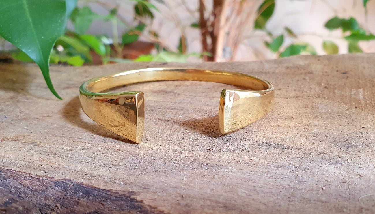 Simple Brass Bracelet / Bangle / Boho / Ethnic / Rustic / Bohemian / Hippie / Gypsy / Jewellery /