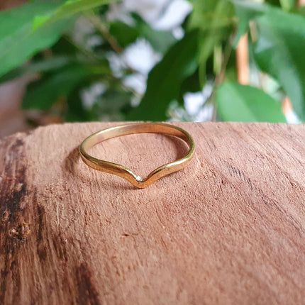 Boho Midi Gold Ring / Stacking Ring / Boho / Bohemian / Psy / Rustic / Tribal / Gypsy / Festival / Healing / Festival