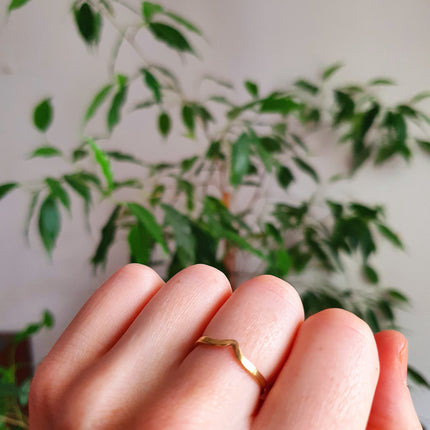 Boho Midi Gold Ring / Stacking Ring / Boho / Bohemian / Psy / Rustic / Tribal / Gypsy / Festival / Healing / Festival