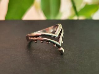 Boho Silver Ring / Boho / Bohemian / Psy / Rustic / Tribal / Gypsy / Festival / Healing / Festival