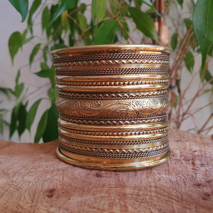 Large Brass Cuff Bracelet / Tribal / Mens Bracelet / Boho / Ethnic / Rustic / Bohemian / Hippie / Gypsy / Jewellery / Mens jewelery