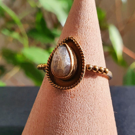 Ethnic style Brass & Labradorite / Boho / Bohemian / Psy / Rustic / Tribal / Gypsy / Festival / Healing / Festival 