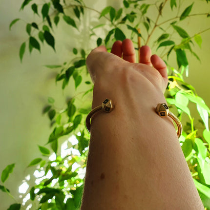 African Brass Bracelet / Tuareg Jewelry / Cuff / Boho / Ethnic / Costume / Bohemian / Medieval / Gypsy / Geometric /