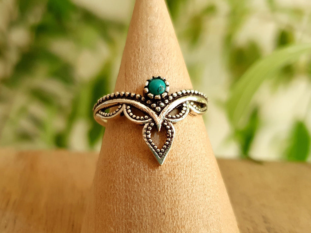 Ethnic style Silver & Turquoise / Boho / Bohemian / Psy / Rustic / Tribal / Gypsy / Festival / Healing / Festival