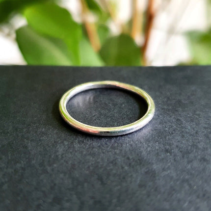 Simple Silver Ring / Stacking Ring / Boho / Bohemian / Psy / Rustic / Tribal / Gypsy / Festival / Healing / Festival