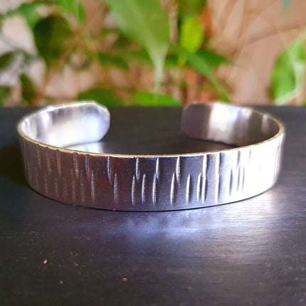 Rustic Silver Cuff Bracelet / Mens / Unisex / Boho / Ethnic / Rustic / Bohemian / Hippie / Gypsy / Jewellery /