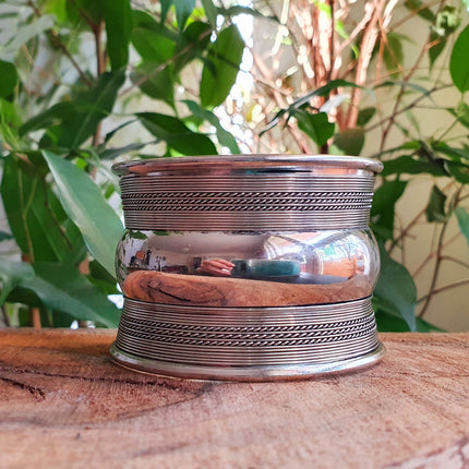 Textured Silver Cuff Bracelet / Tribal / Celtic / Boho / Ethnic / Rustic / Bohemian / Hippie / Jewellery / Adjustable / Unisex / Mens