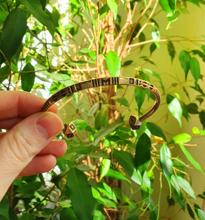 African Brass Bracelet / Tuareg Jewelry / Cuff / Boho / Ethnic / Costume / Bohemian / Medieval / Gypsy / Geometric /