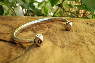 African Silver Bracelet / Tuareg Jewelry / Cuff / Boho / Ethnic / Costume / Bohemian / Medieval / Gypsy / Geometric /
