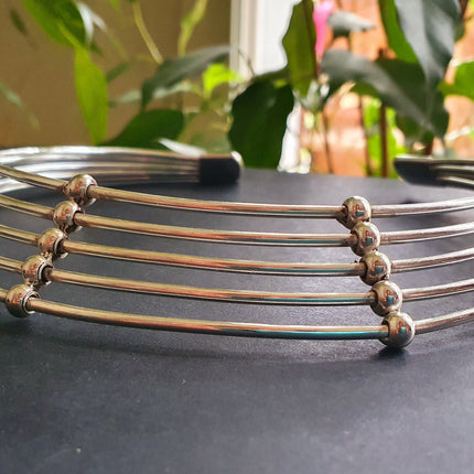 Silver Ethnic Choker / Necklace / Boho/ Rustique / Gypsy / Lightweight / Boho / Tribal / Hippie / Rustic / Vegan /