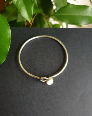 Silver Moon Bracelet / Moonstone / Bangle / Galaxy / Solar System / Planets / Boho / Adjustable / Hippie / Chic / Sun