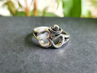 Silver Ohm Ring , Non Tarnish Boho ring, Yoga Gift, Bohemian Jewellery from Kaali Boutique