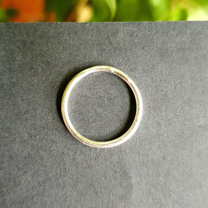 Simple Silver Ring / Stacking Ring / Boho / Bohemian / Psy / Rustic / Tribal / Gypsy / Festival / Healing / Festival