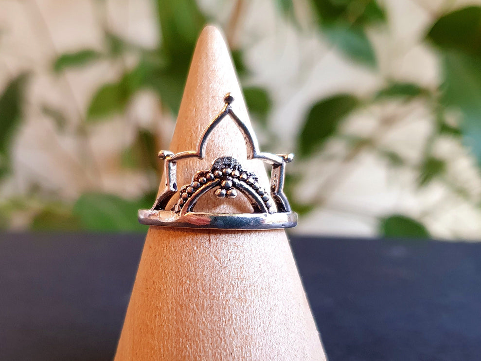 Ethnic style Silver Ring / Boho / Hippie / Coachella / Brass / Bohemian / Psy / Rustic / Tribal / Gypsy / Festival / Healing / Festival