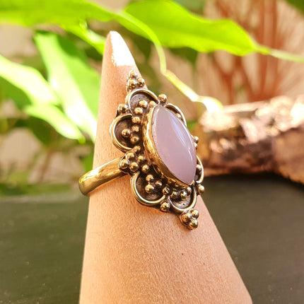 Modern style Brass & Rose Quartz / Boho / Bohemian / Psy / Rustic / Tribal / Gypsy / Festival / Healing / Festival