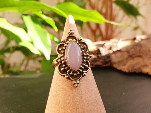 Modern style Brass & Rose Quartz / Boho / Bohemian / Psy / Rustic / Tribal / Gypsy / Festival / Healing / Festival