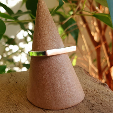 Minimalist Silver Ring / Modern / Contemporary / Boho / Bohemian / Psy / Rustic / Tribal / Gypsy / Festival / Healing / Festival