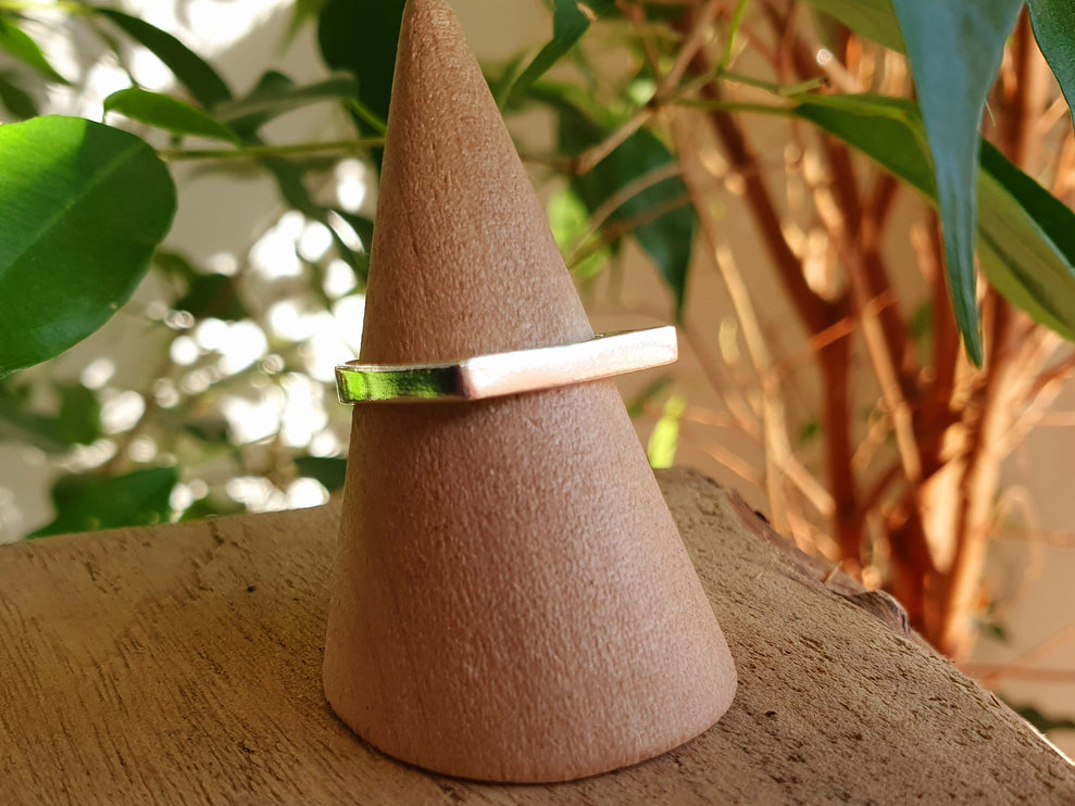 Minimalist Silver Ring / Modern / Contemporary / Boho / Bohemian / Psy / Rustic / Tribal / Gypsy / Festival / Healing / Festival