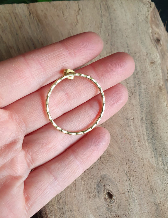 Open Circle Gold Hoop Earrings / Dainty Ethnic Boho Tiny hoops Bohemian Chic Gypsy Spiral Hippie Tribal Hiphop style