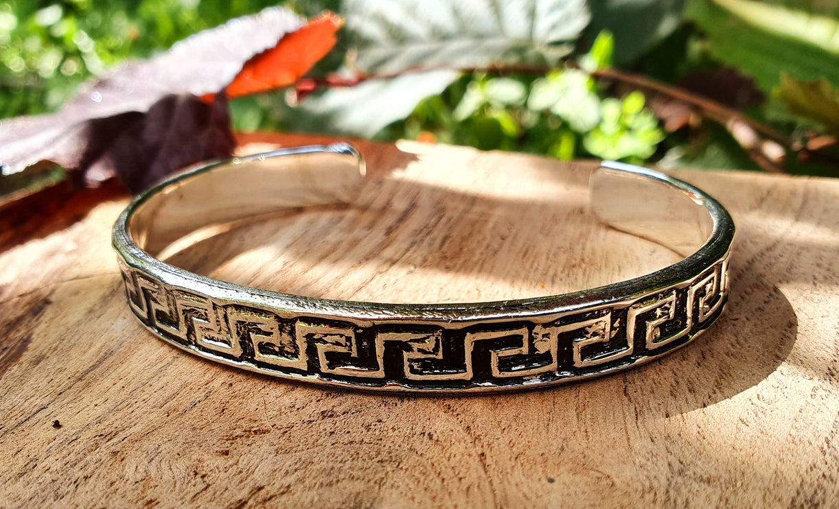 Tuareg Mens Silver Bracelet / Tuareg Jewelry / Cuff / Large Size / Unisex / Boho / Ethnic / Bohemian / Medieval / Gypsy / Geometric /