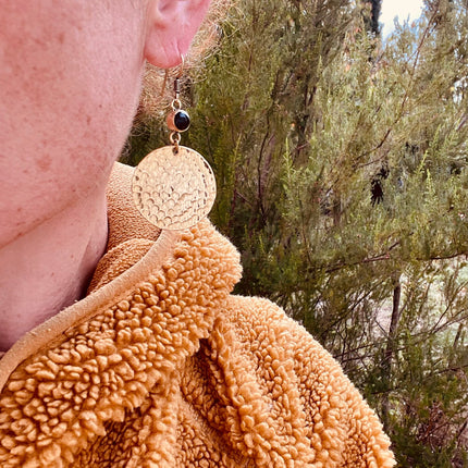 Turquoise Pendant Earrings Ethnic, rustic, yoga, hippie, gypsy, pretty, psy, bohemian, festival