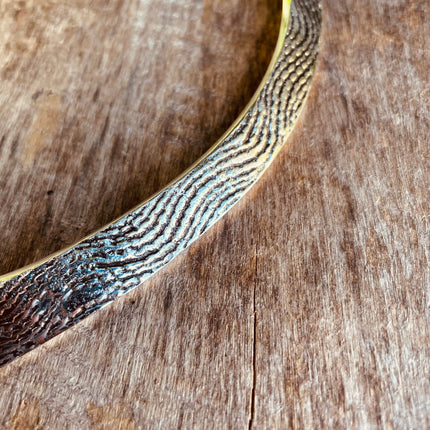 Golden Choker Ethnic Necklace / Rustic / Gypsy / Lightweight / Boho / Tribal / Hippie / Rustic / Vegan / Aztec