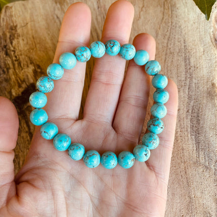 Turquoise Bracelet / Gemstone / Crystal / Natural / Chakras / Choose Size / Lithnotherapy / Quartz / Healing / Reiki