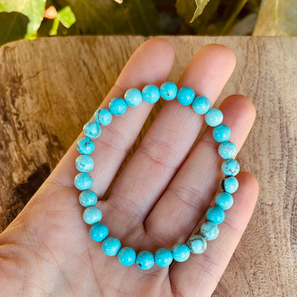 Turquoise Bracelet / Gemstone / Crystal / Natural / Chakras / Choose Size / Lithnotherapy / Quartz / Healing / Reiki