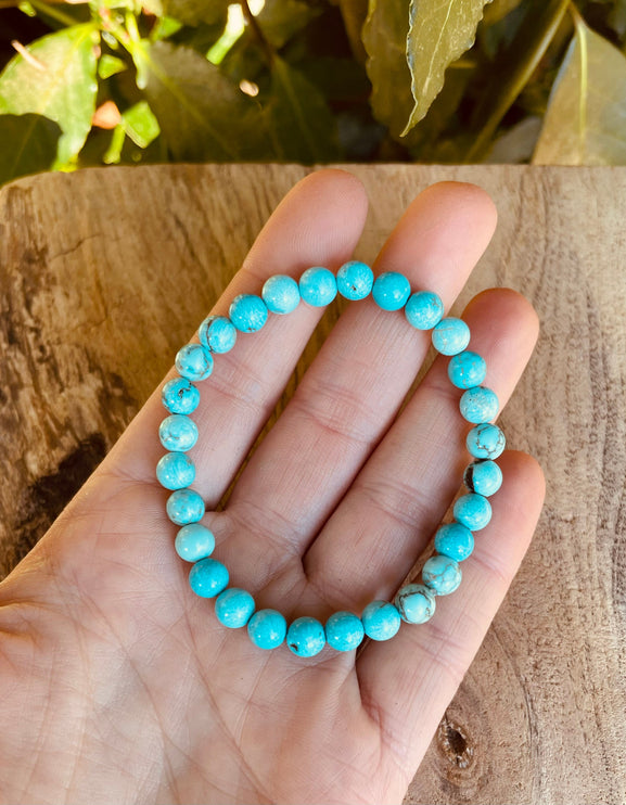 Turquoise Bracelet / Gemstone / Crystal / Natural / Chakras / Choose Size / Lithnotherapy / Quartz / Healing / Reiki