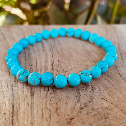 Turquoise Bracelet / Gemstone / Crystal / Natural / Chakras / Choose Size / Lithnotherapy / Quartz / Healing / Reiki