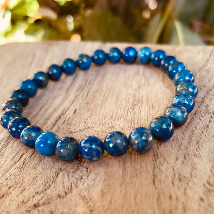 Lapis Lazuli Bracelet / Gemstone / Crystal / Natural / Chakras / Choose Size / Lithnotherapy / Quartz / Healing / Reiki