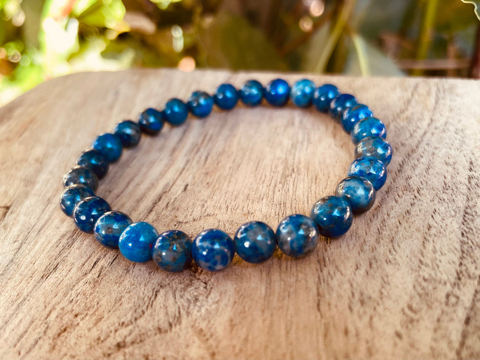 Lapis Lazuli Bracelet / Gemstone / Crystal / Natural / Chakras / Choose Size / Lithnotherapy / Quartz / Healing / Reiki