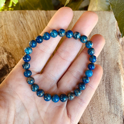Lapis Lazuli Bracelet / Gemstone / Crystal / Natural / Chakras / Choose Size / Lithnotherapy / Quartz / Healing / Reiki
