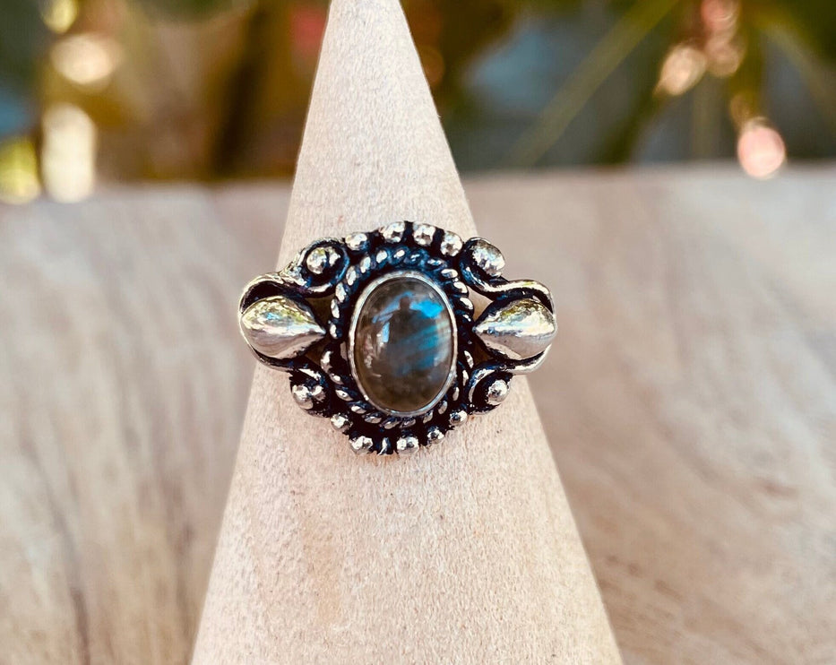 Ethnic style Silver & Labradorite / Boho / Bohemian / Rustic / Tribal / Gypsy / Festival