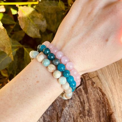 Turquoise Bracelet / Gemstone / Crystal / Natural / Chakras / Choose Size / Lithnotherapy / Quartz / Healing / Reiki