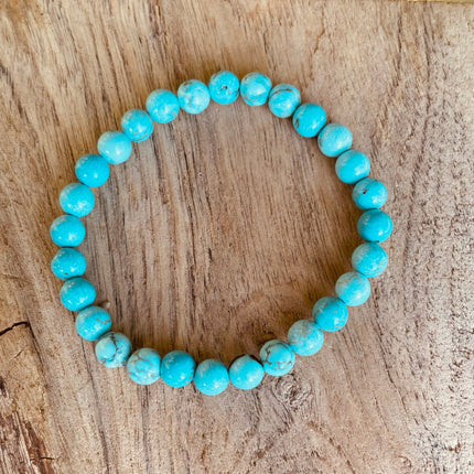 Turquoise Bracelet / Gemstone / Crystal / Natural / Chakras / Choose Size / Lithnotherapy / Quartz / Healing / Reiki