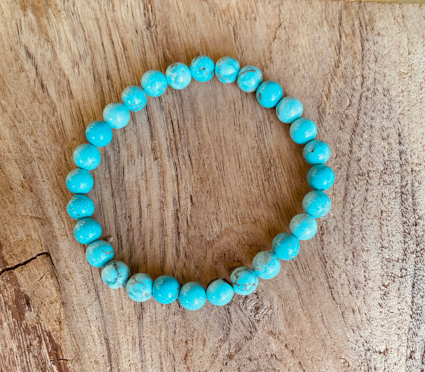 Turquoise Bracelet / Gemstone / Crystal / Natural / Chakras / Choose Size / Lithnotherapy / Quartz / Healing / Reiki