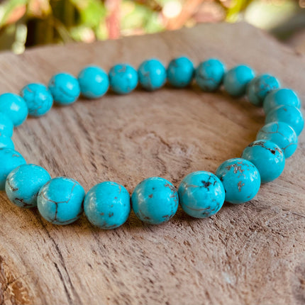 Turquoise Bracelet / Gemstone / Crystal / Natural / Chakras / Choose Size / Lithnotherapy / Quartz / Healing / Reiki