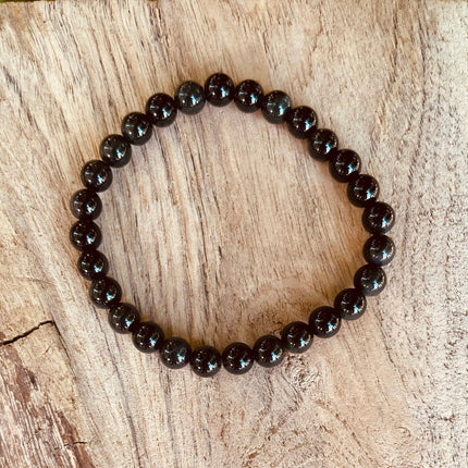 Black Obsidian Bracelet / Gemstone / Crystal / Natural / Chakras / Choose Size / Lithnotherapy / Quartz / Healing / Reiki
