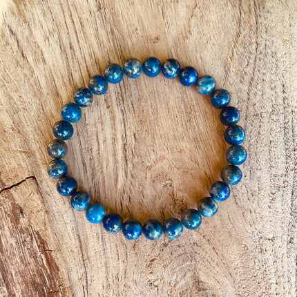 Lapis Lazuli Bracelet / Gemstone / Crystal / Natural / Chakras / Choose Size / Lithnotherapy / Quartz / Healing / Reiki