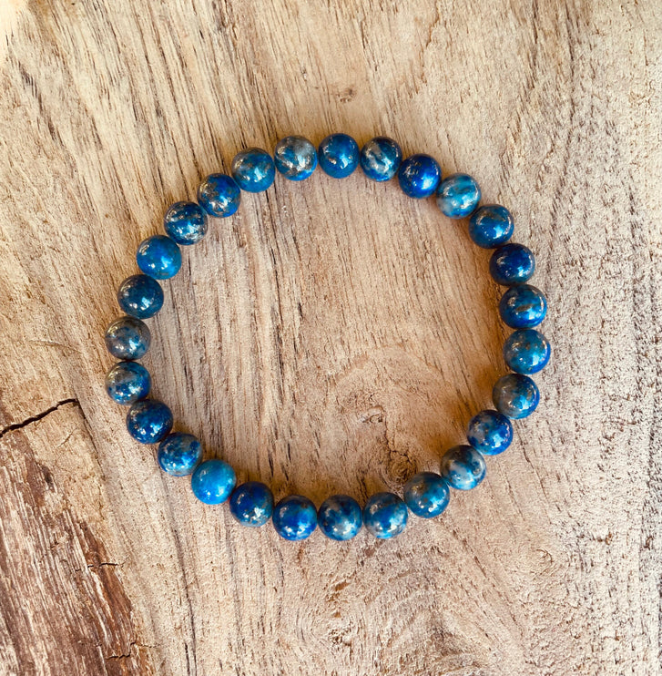 Lapis Lazuli Bracelet / Gemstone / Crystal / Natural / Chakras / Choose Size / Lithnotherapy / Quartz / Healing / Reiki